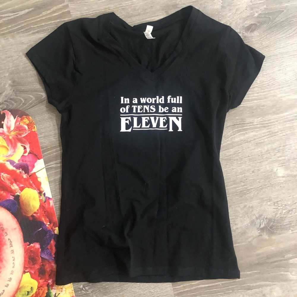 Stranger Things Eleven tee